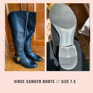 Vince Camuto Leather Boots